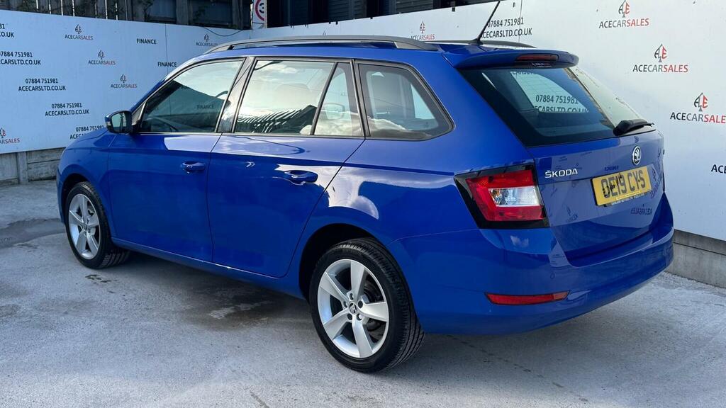 Skoda Fabia Estate 1.0 Tsi Se L Dsg Euro 6 Ss 201919 Blue #6