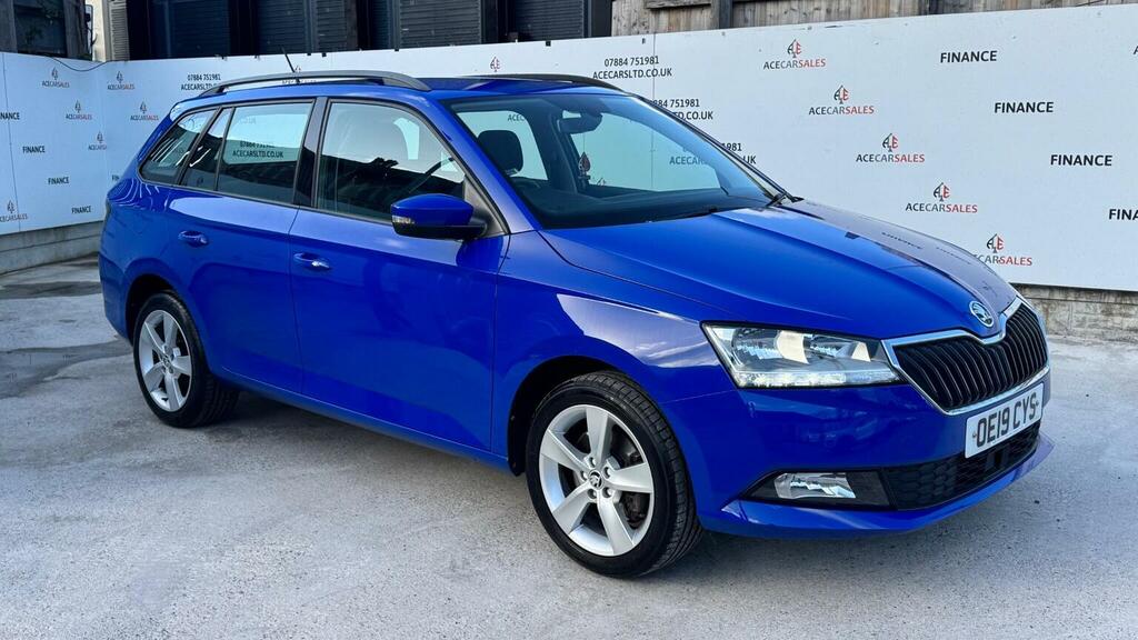 Skoda Fabia Estate 1.0 Tsi Se L Dsg Euro 6 Ss 201919 Blue #2