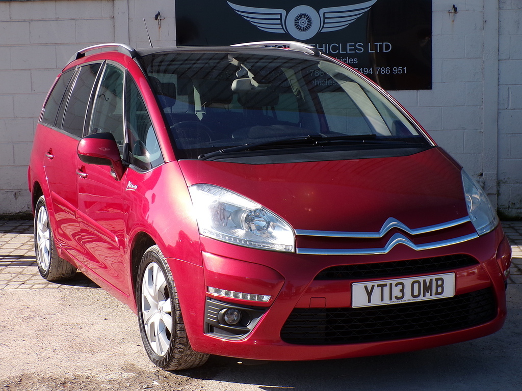 Citroen Grand C4 Picasso Hdi Platinum Red