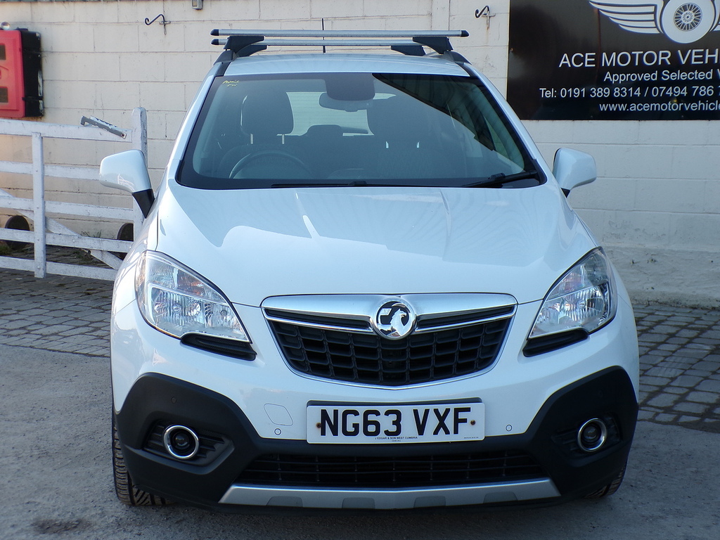 Vauxhall Mokka Cdti Exclusiv NG63VXF White #3