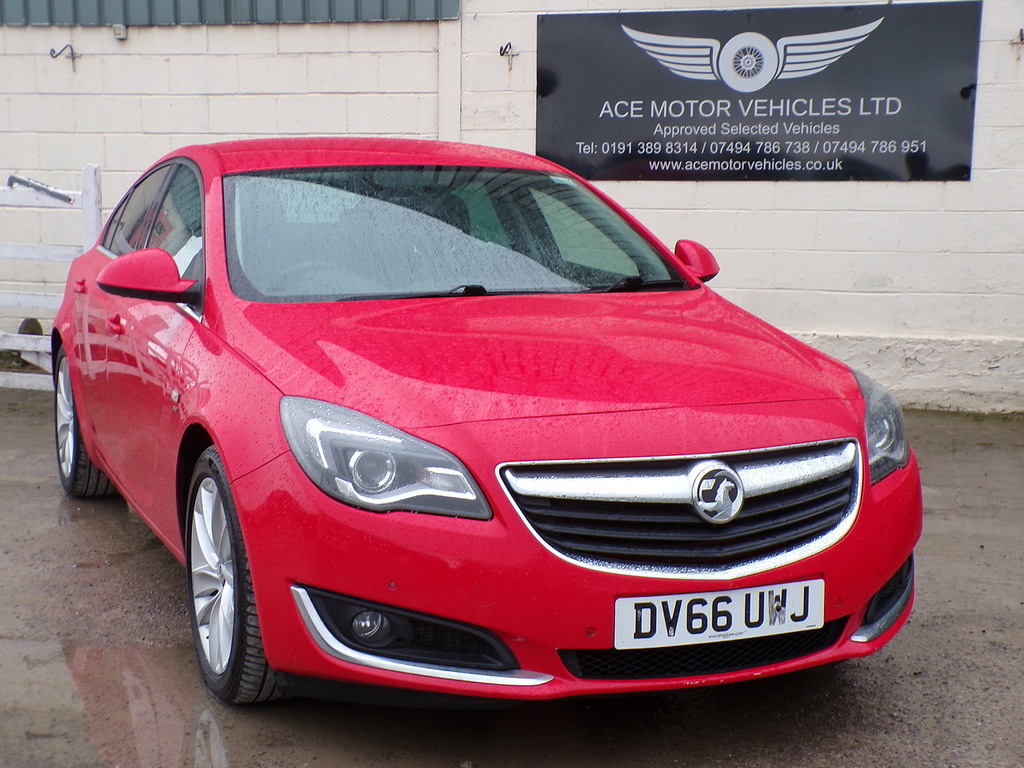 Vauxhall Insignia Cdti Sri Nav DV66UWJ Red #2
