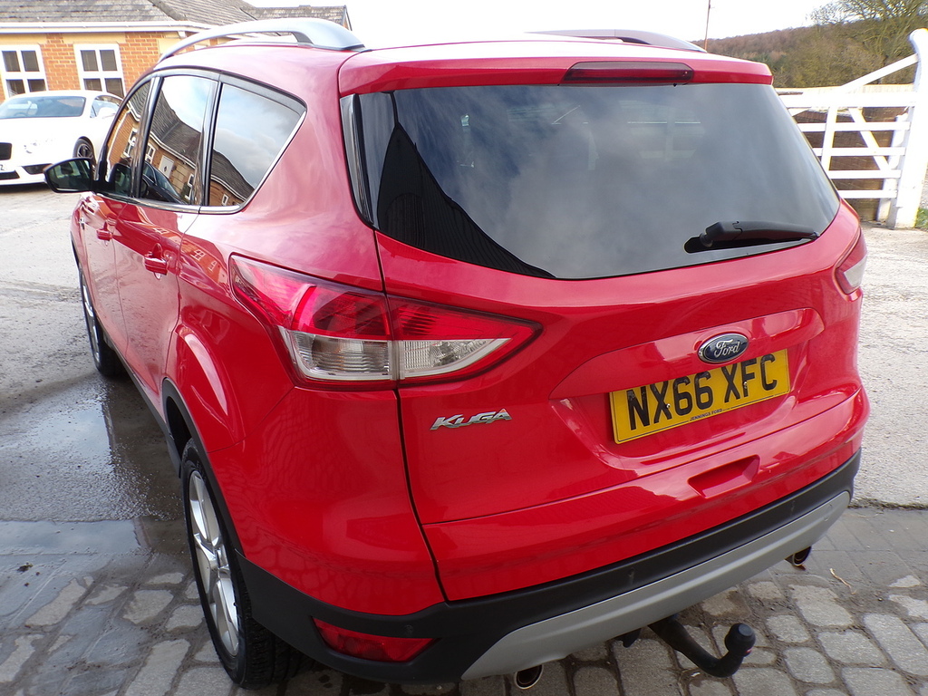 Ford Kuga Tdci Titanium NX66XFC Red #6