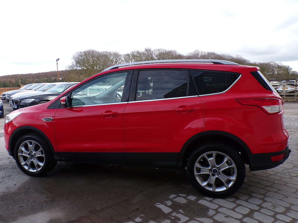 Ford Kuga Tdci Titanium NX66XFC Red #5