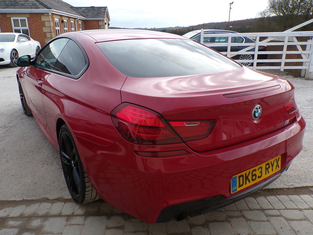 BMW 6 Series 640D M Sport Red #6