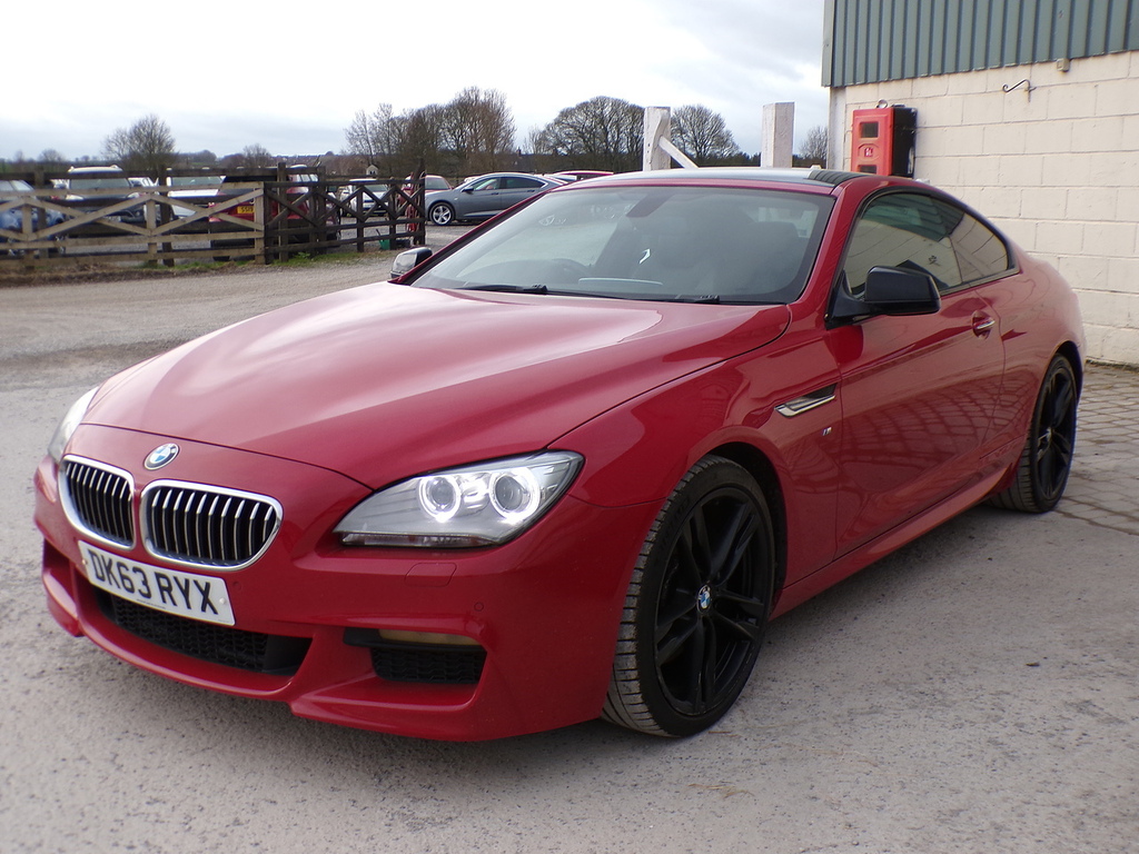 BMW 6 Series 640D M Sport Red #4
