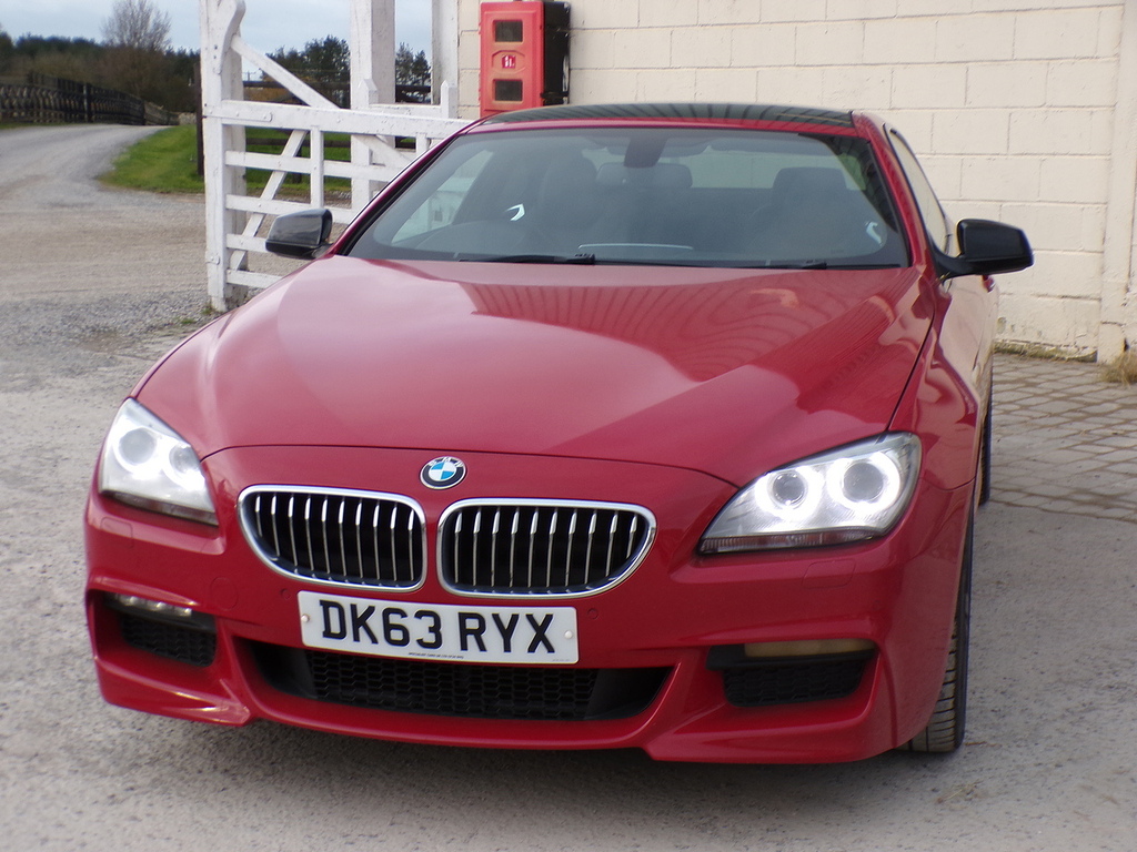 BMW 6 Series 640D M Sport Red #3