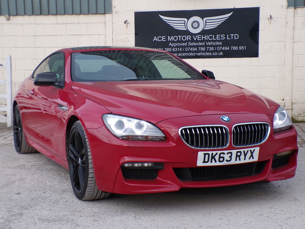 BMW 6 Series 640D M Sport Red