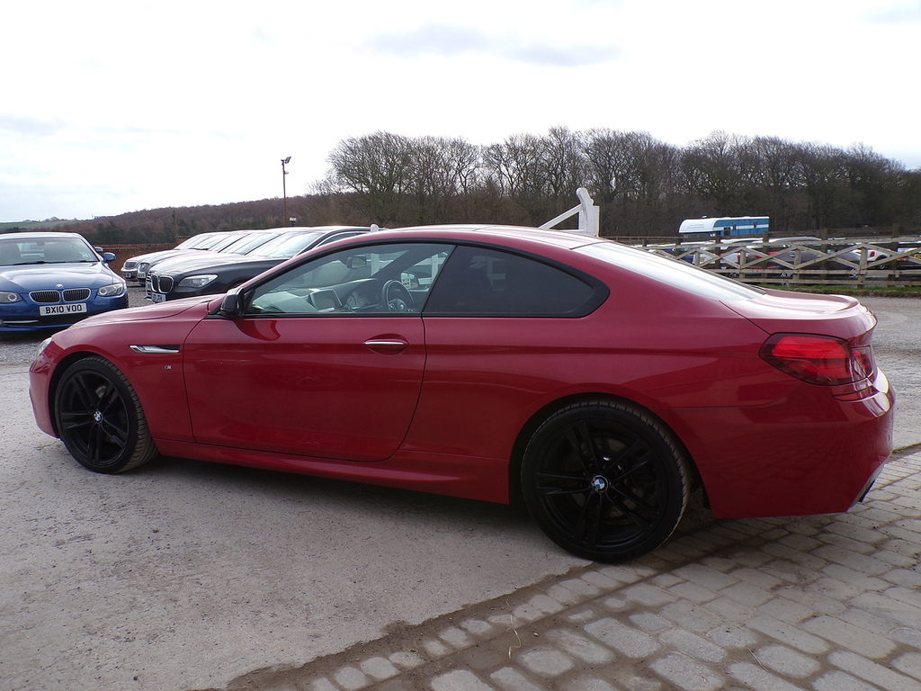 BMW 6 Series 640D M Sport Red #5