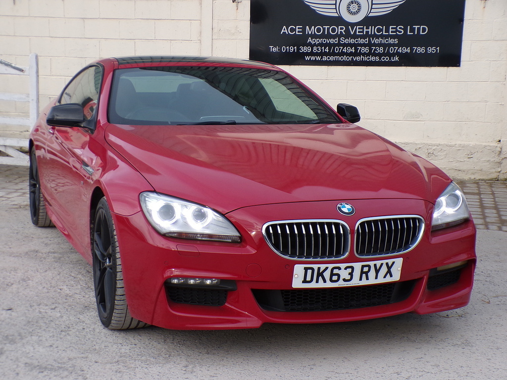 BMW 6 Series 640D M Sport Red #2