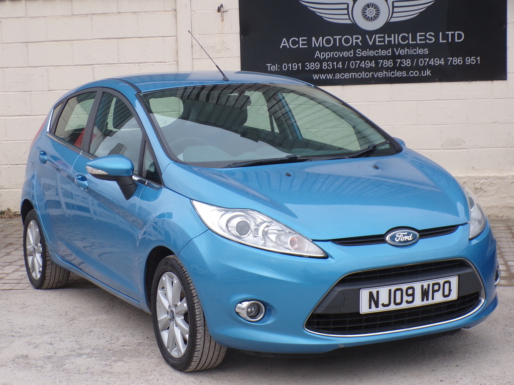 Ford Fiesta Zetec Blue