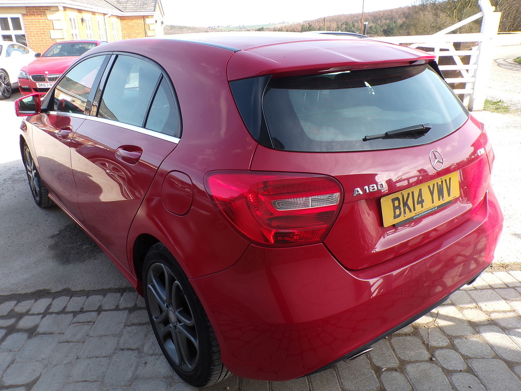 Mercedes-Benz A Class A180 Cdi Sport BK14YWV Red #6