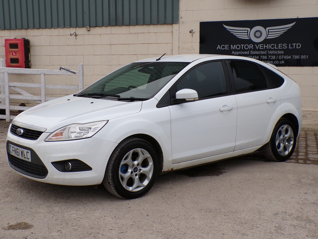 Ford Focus Tdci Sport FN61WLC White #2