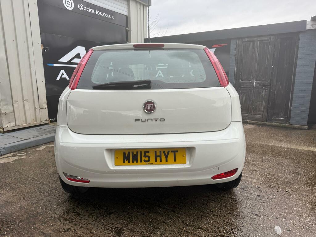 Fiat Punto 1.2 Pop Hatchback MW15HYT White #6