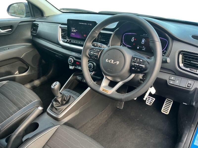 Kia Stonic 1.0 T-gdi Gt-line Euro 6 Ss ML75CNX Blue #3