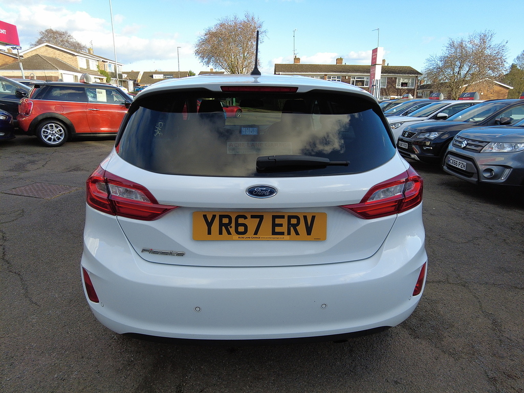 Ford Fiesta T Ecoboost Titanium YR67ERV White #4