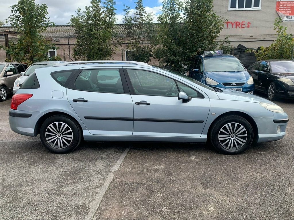 Peugeot 407 SW 2.0 Hdi Sw Executive Estate Spec-silver-2 Keys-ps Silver #7