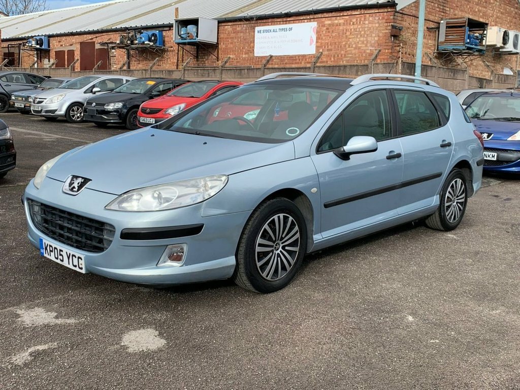 Peugeot 407 SW 2.0 Hdi Sw Executive Estate Spec-silver-2 Keys-ps Silver #11