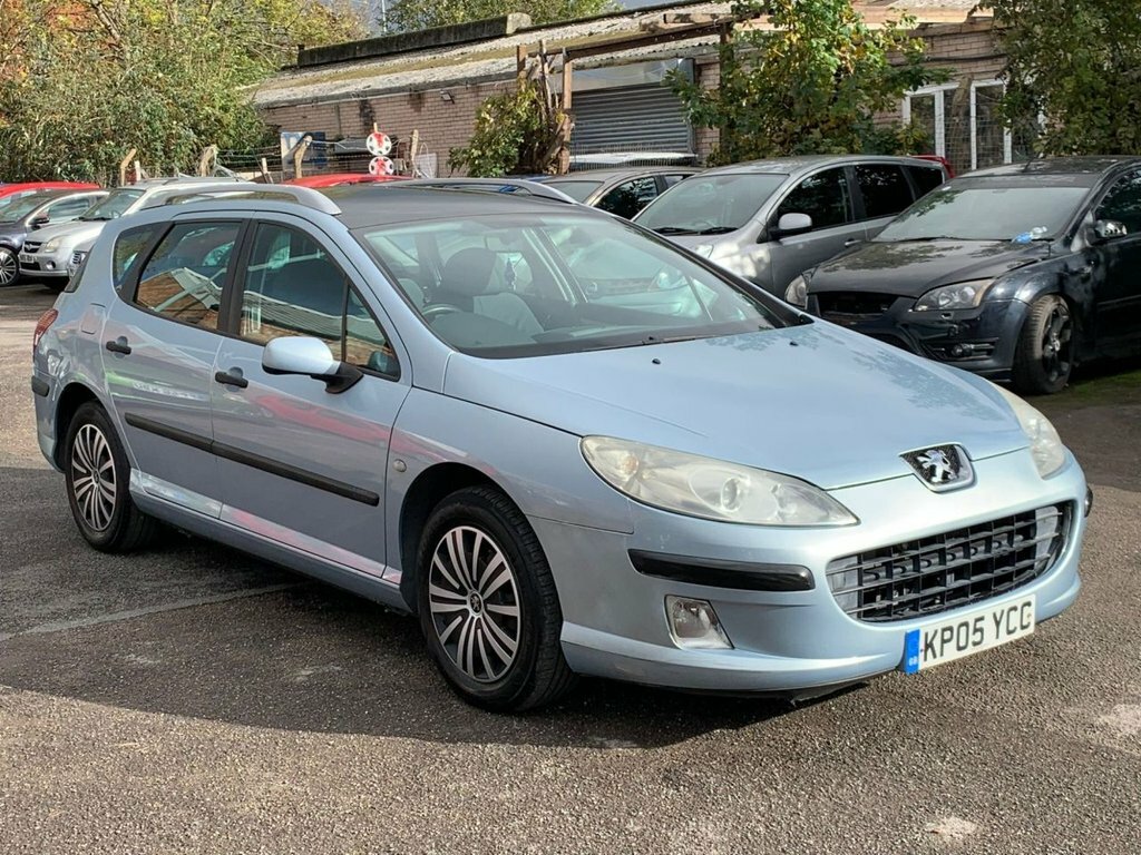 Peugeot 407 SW 2.0 Hdi Sw Executive Estate Spec-silver-2 Keys-ps Silver #10