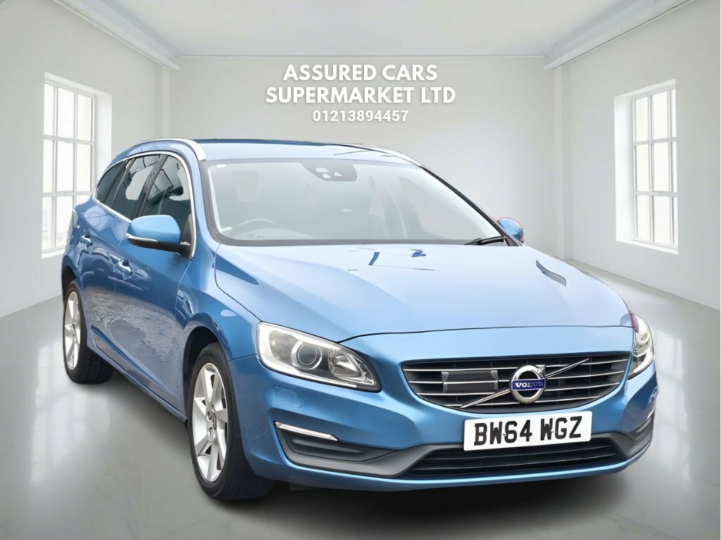 Volvo V60 Estate BW64WGZ Blue #4