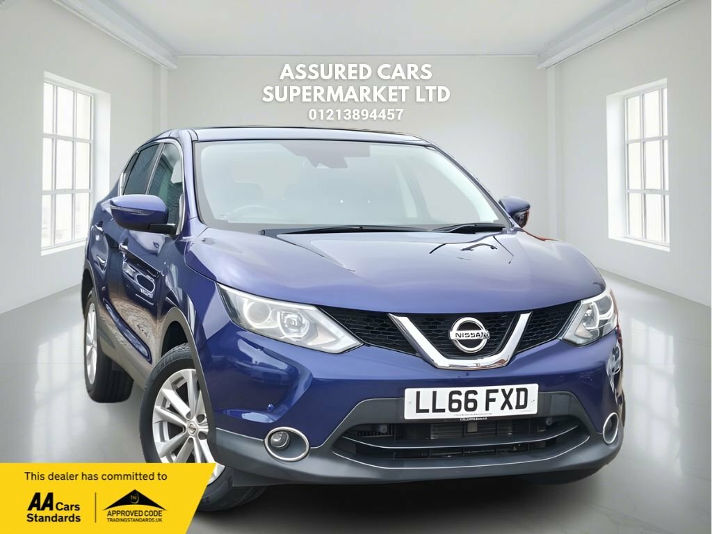 Nissan Qashqai 1.2L Acenta LL66FXD Blue