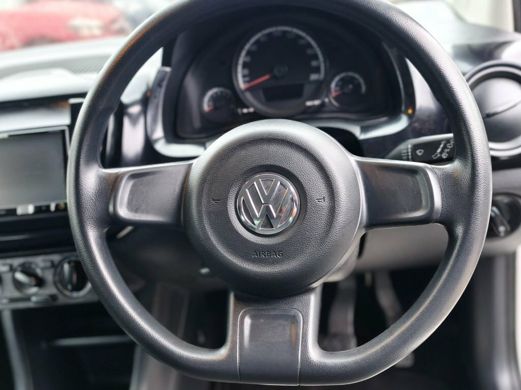 Volkswagen Up Hatchback BC14YUG White #3