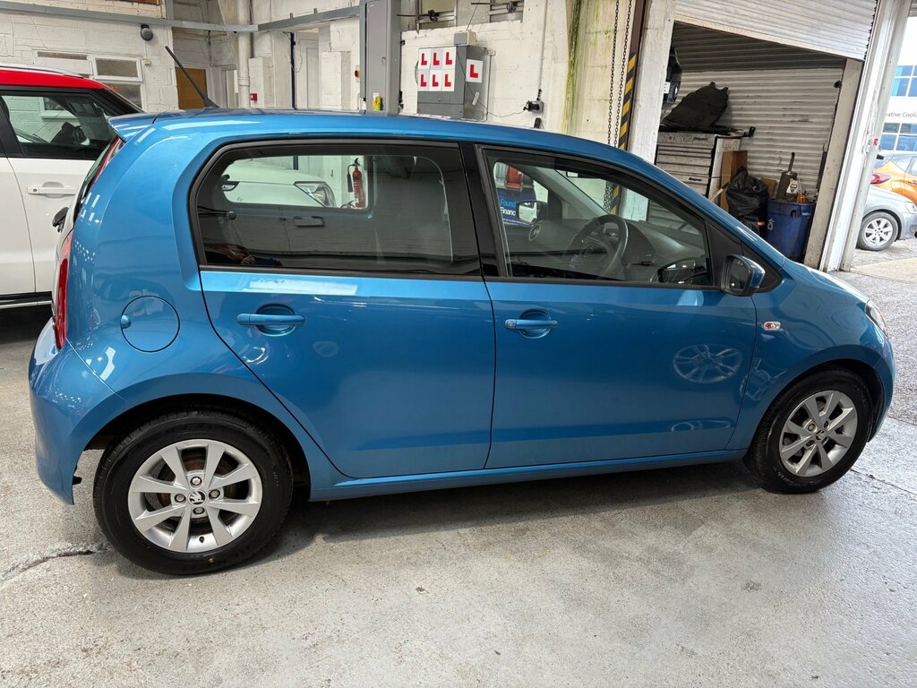 Skoda Citigo 1.0 Mpi Greentech Se Hatchback E HN68NYX Blue #5