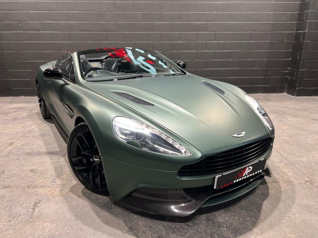 Aston Martin Vanquish 6.0 V12 Volante T-troniii Euro 6 Black #4