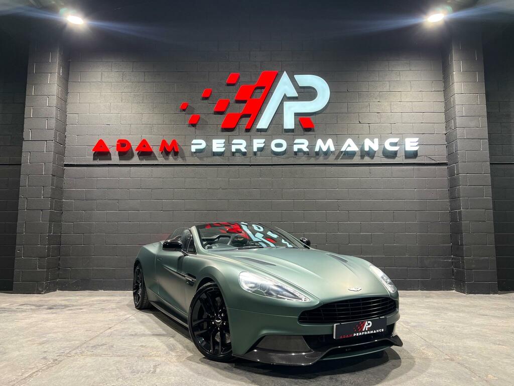 Aston Martin Vanquish 6.0 V12 Volante T-troniii Euro 6 Black