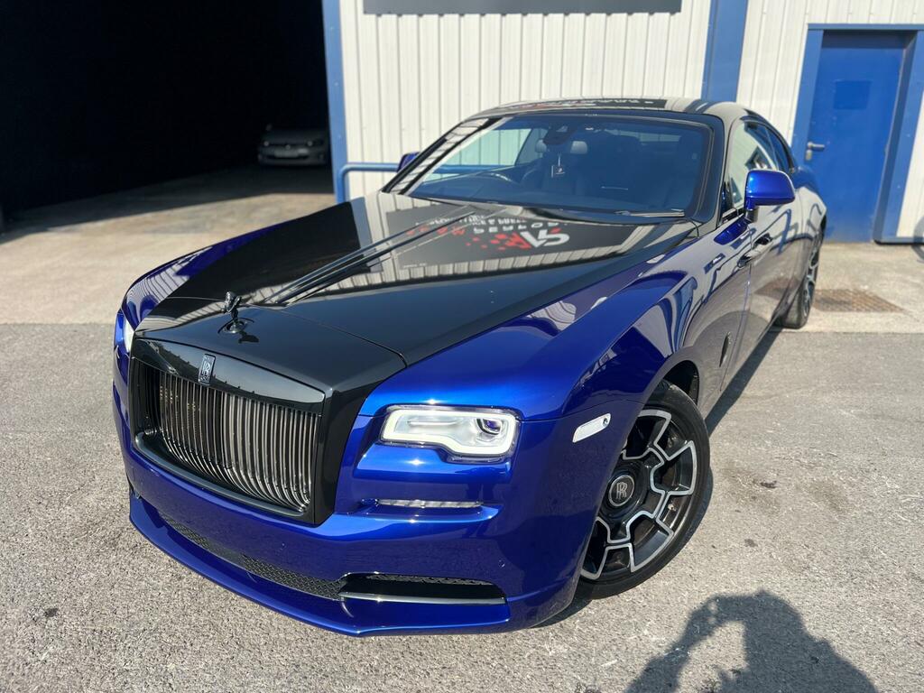 Rolls-Royce Wraith 6.6 V12 Black Badge Euro 6  Blue #3