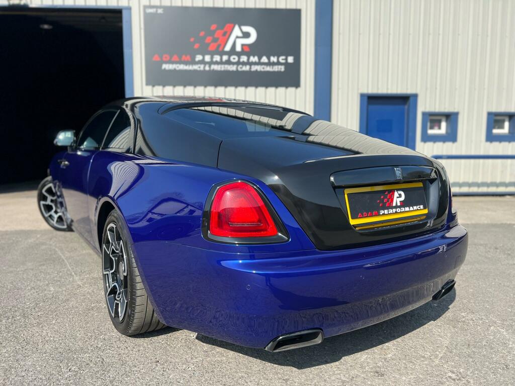 Rolls-Royce Wraith 6.6 V12 Black Badge Euro 6  Blue #4