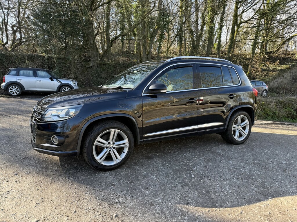 Volkswagen Tiguan 2.0 Tdi Bluemotion Tech R-line SH64FGO Black #6