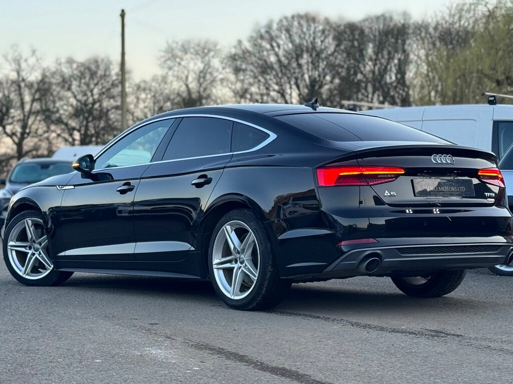 Audi A5 Hatchback Black #6