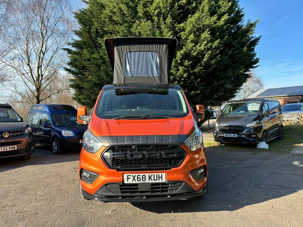 Ford Transit Custom 2L Limited FX68KUH Orange #3