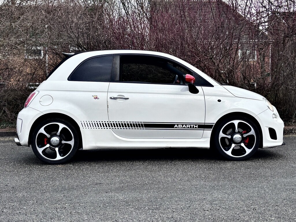 Abarth 500 1.4 Abarth Convertible 500 1.4 Tjet 135 Hp 20151 RV15EWF White #3