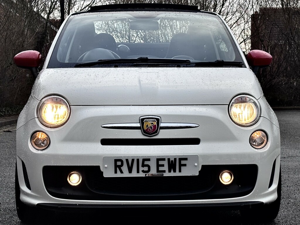 Abarth 500 1.4 Abarth Convertible 500 1.4 Tjet 135 Hp 20151 RV15EWF White #5