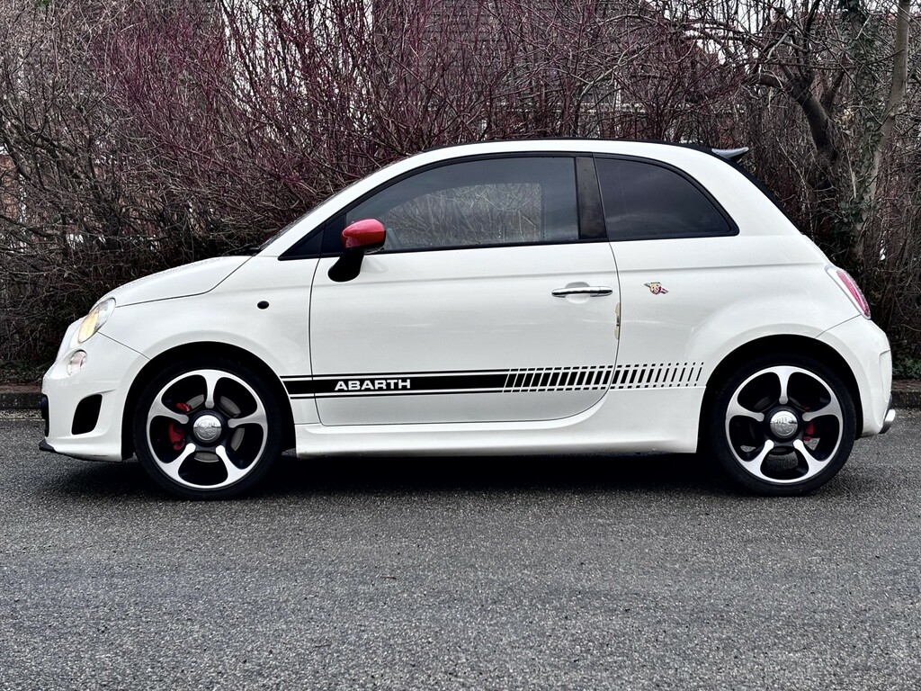 Abarth 500 1.4 Abarth Convertible 500 1.4 Tjet 135 Hp 20151 RV15EWF White #4