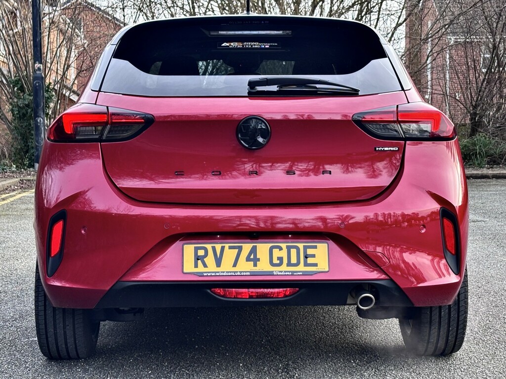 Vauxhall Corsa 1.2 Hybrid Gs 202474 RV74GDE Red #6