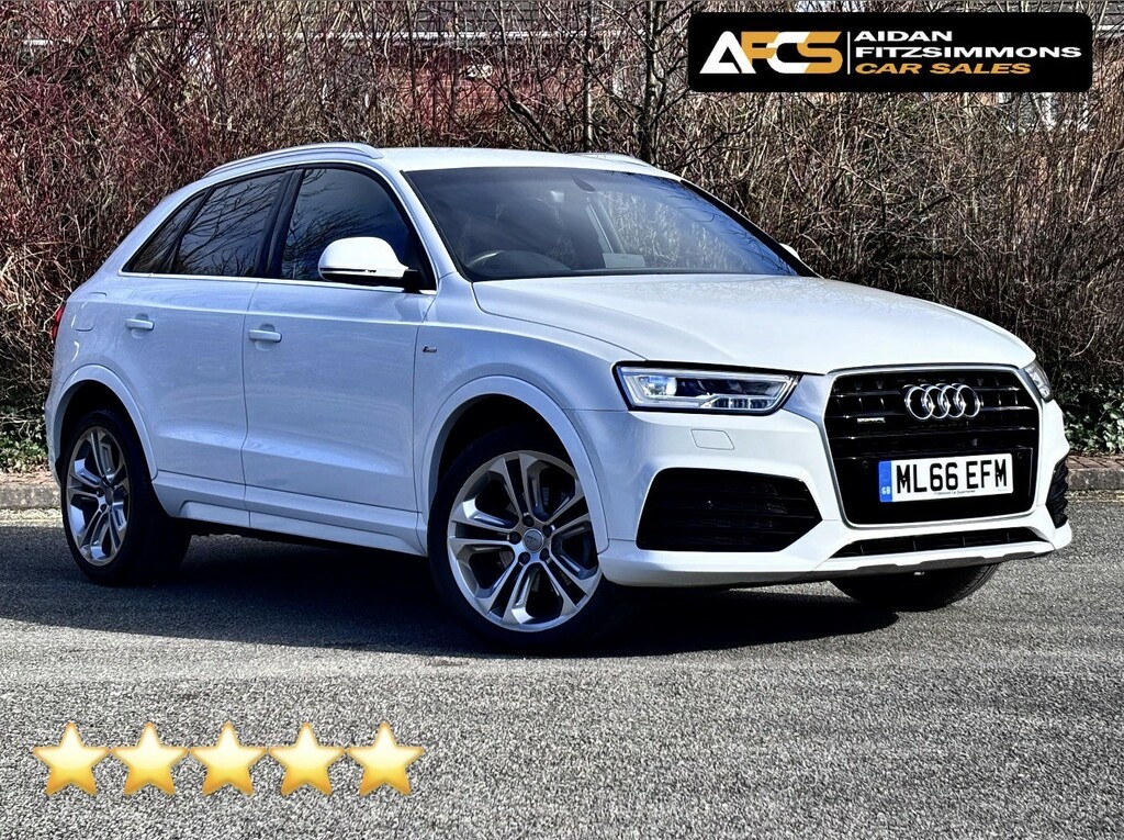 Audi Q3 2.0 Tdi S Line Plus 201666 White