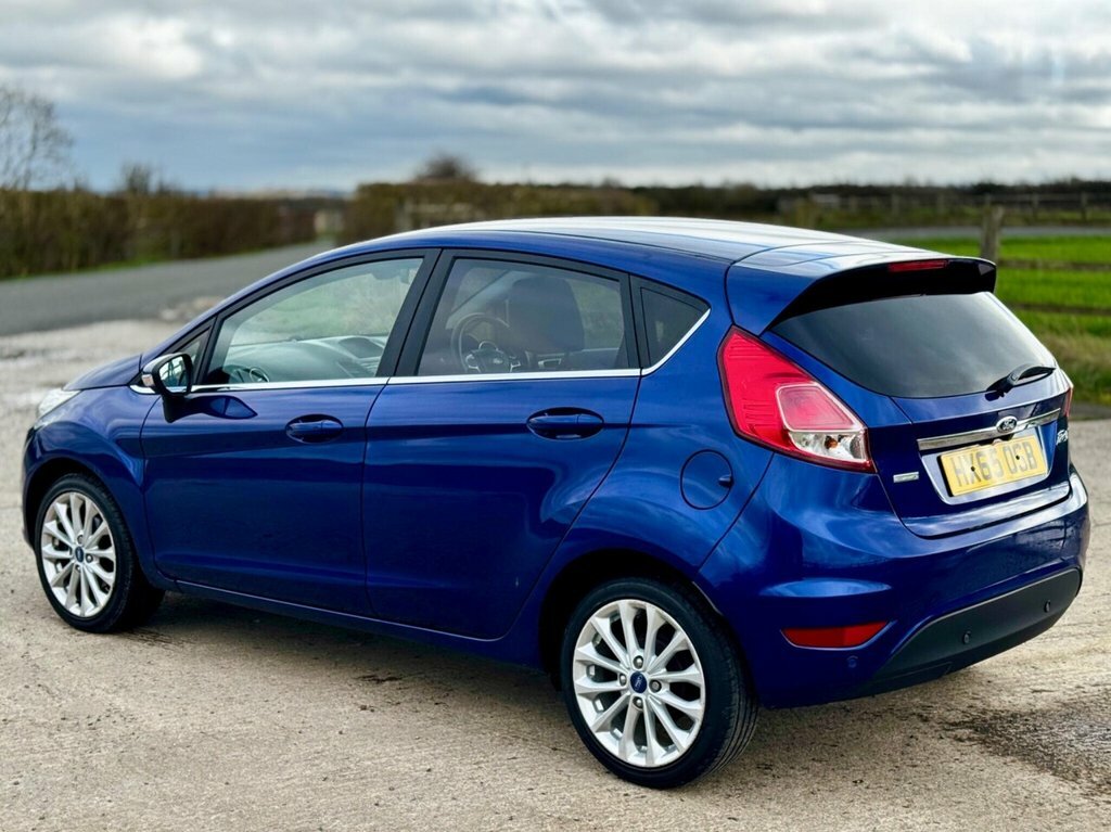 Ford Fiesta Fiesta Titanium X HX65OSB Blue #6