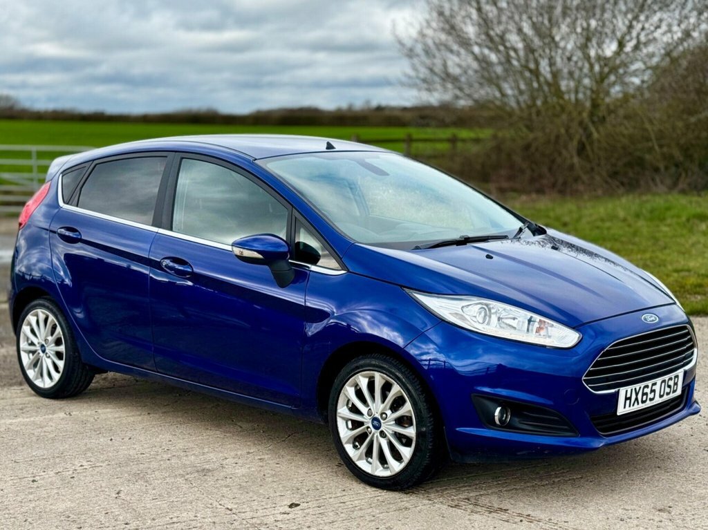 Ford Fiesta Fiesta Titanium X HX65OSB Blue #5