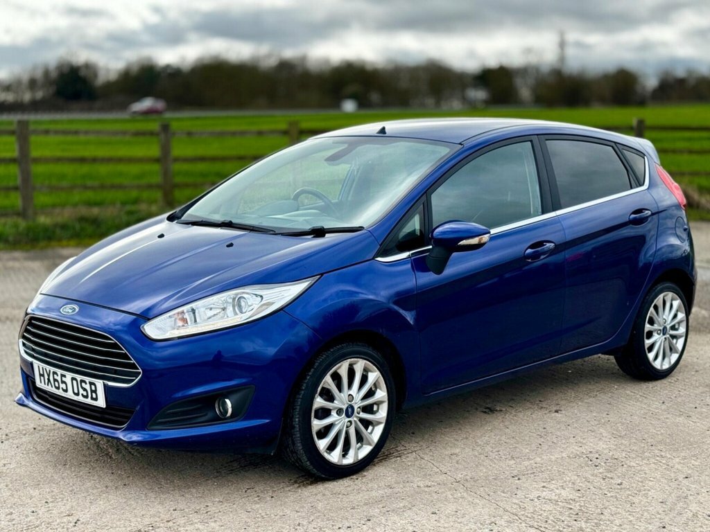 Ford Fiesta Fiesta Titanium X HX65OSB Blue #4