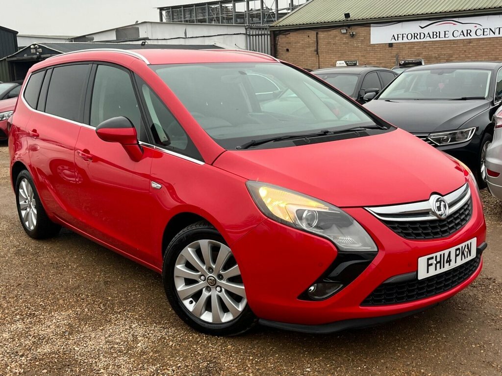 Vauxhall Zafira Tourer Mpv FH14PKN Red #5