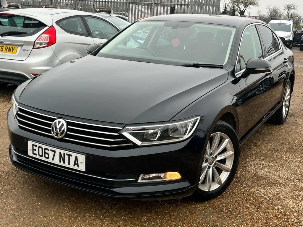 Volkswagen Passat Saloon EO67NTA Black #3
