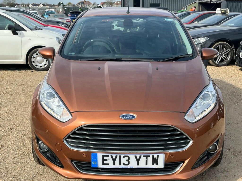 Ford Fiesta Hatchback EY13YTW Yellow #4