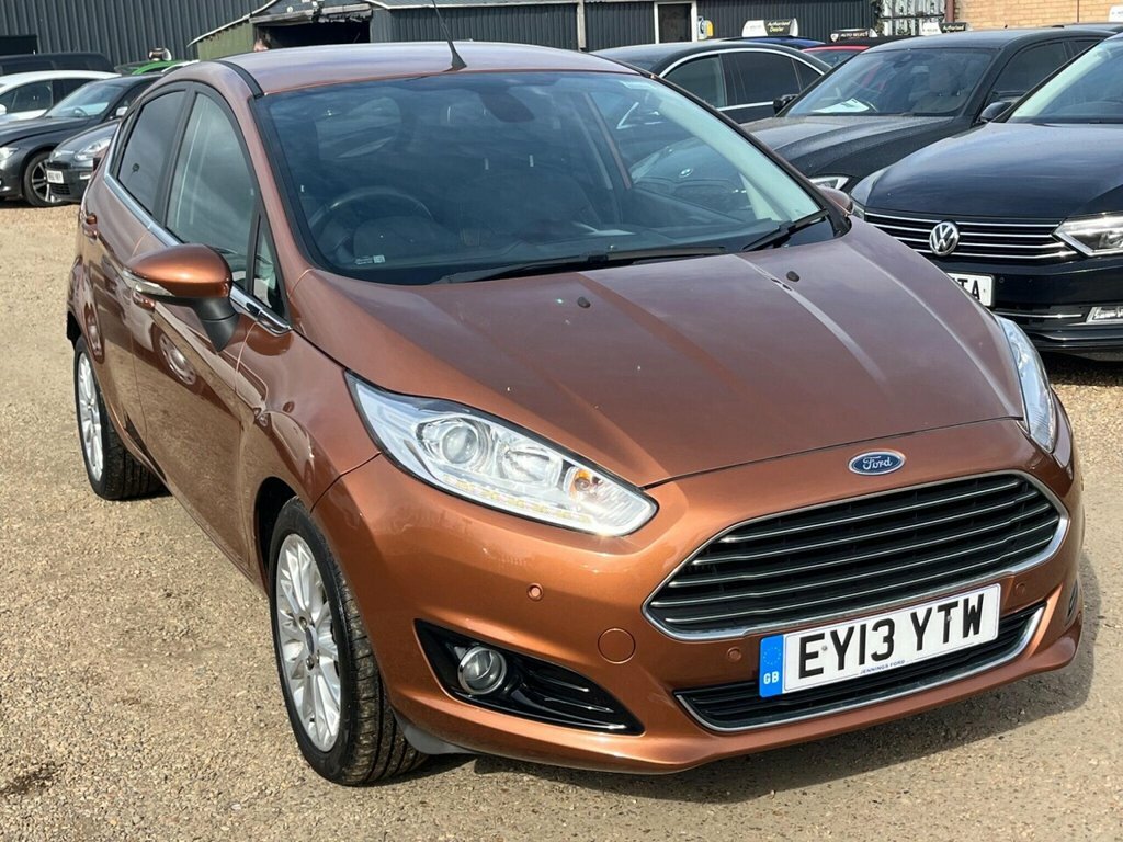 Ford Fiesta Hatchback EY13YTW Yellow #6