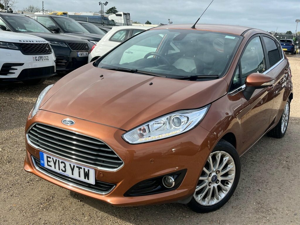 Ford Fiesta Hatchback EY13YTW Yellow #2