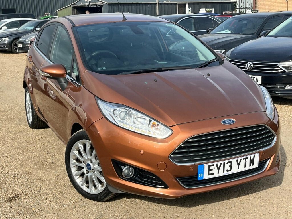 Ford Fiesta Hatchback EY13YTW Yellow