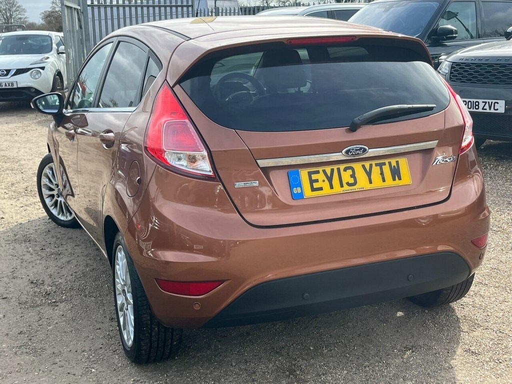 Ford Fiesta Hatchback EY13YTW Yellow #3