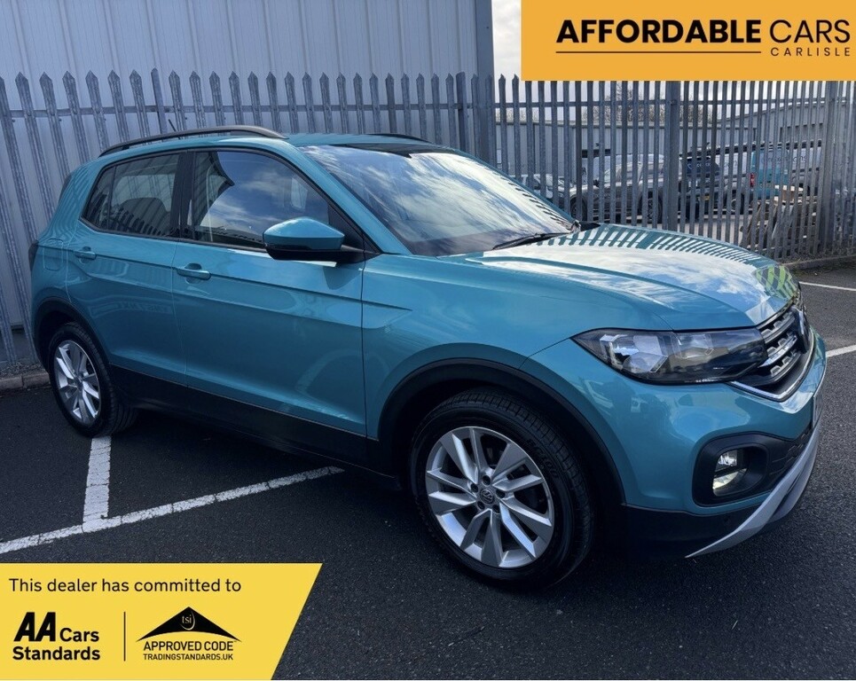 Volkswagen T-Cross Suv 1.0 Tsi Se 2019 Blue