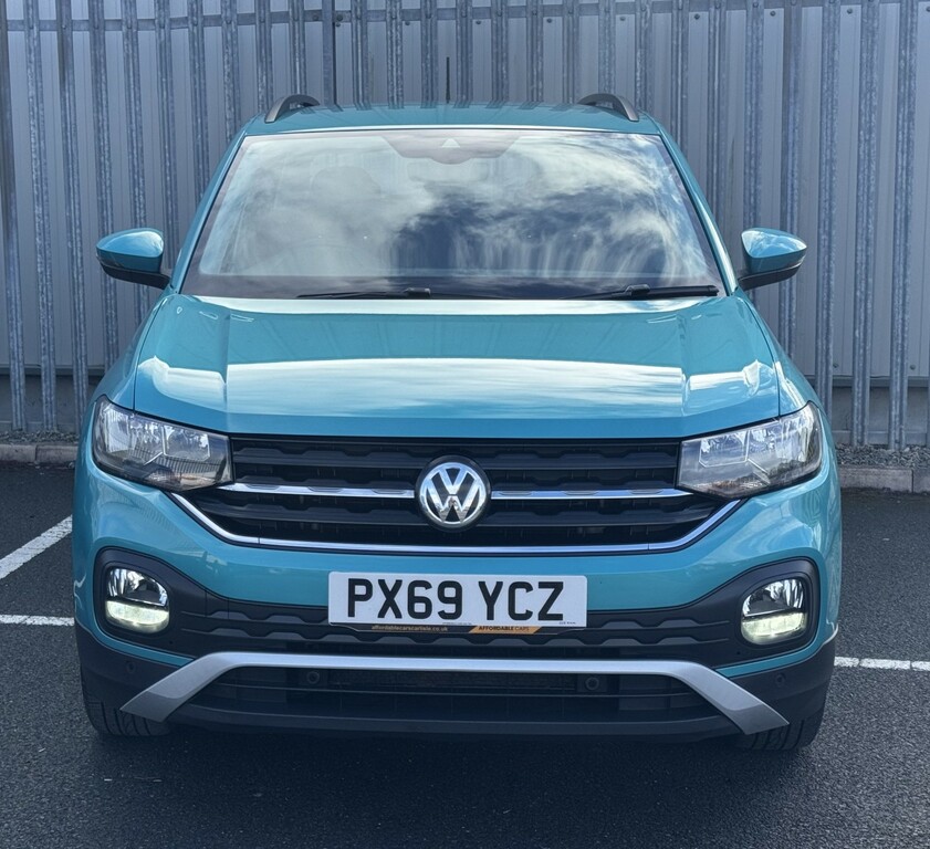 Volkswagen T-Cross Suv 1.0 Tsi Se 2019 PX69YCZ Blue #3